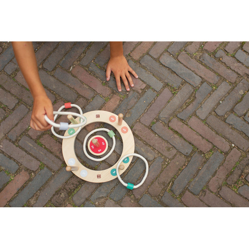 Aruncarea inelelor, joc de aruncare la tinta rotunda, BS Toys